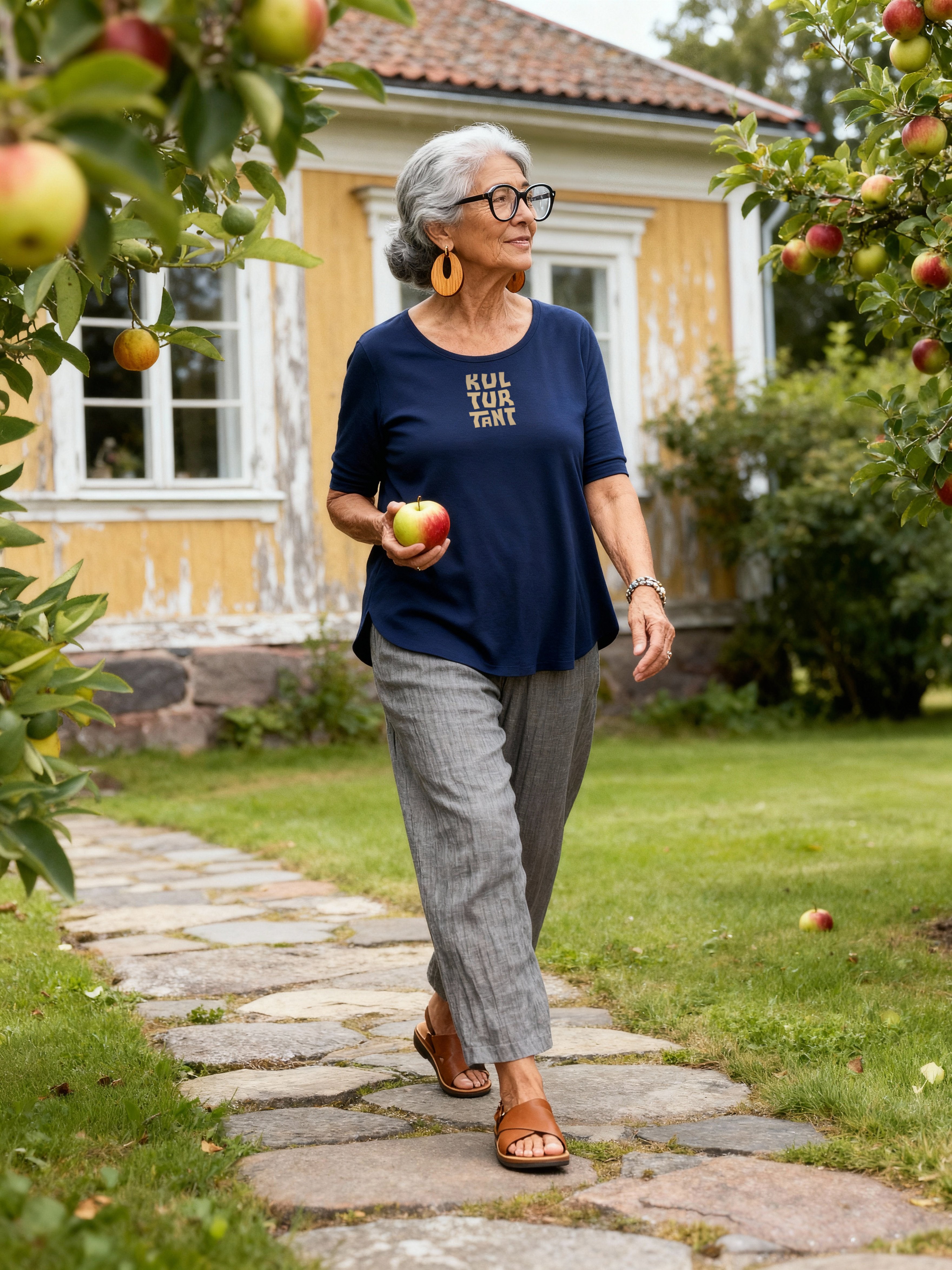 Kulturtant T-shirt Original - Marinblå