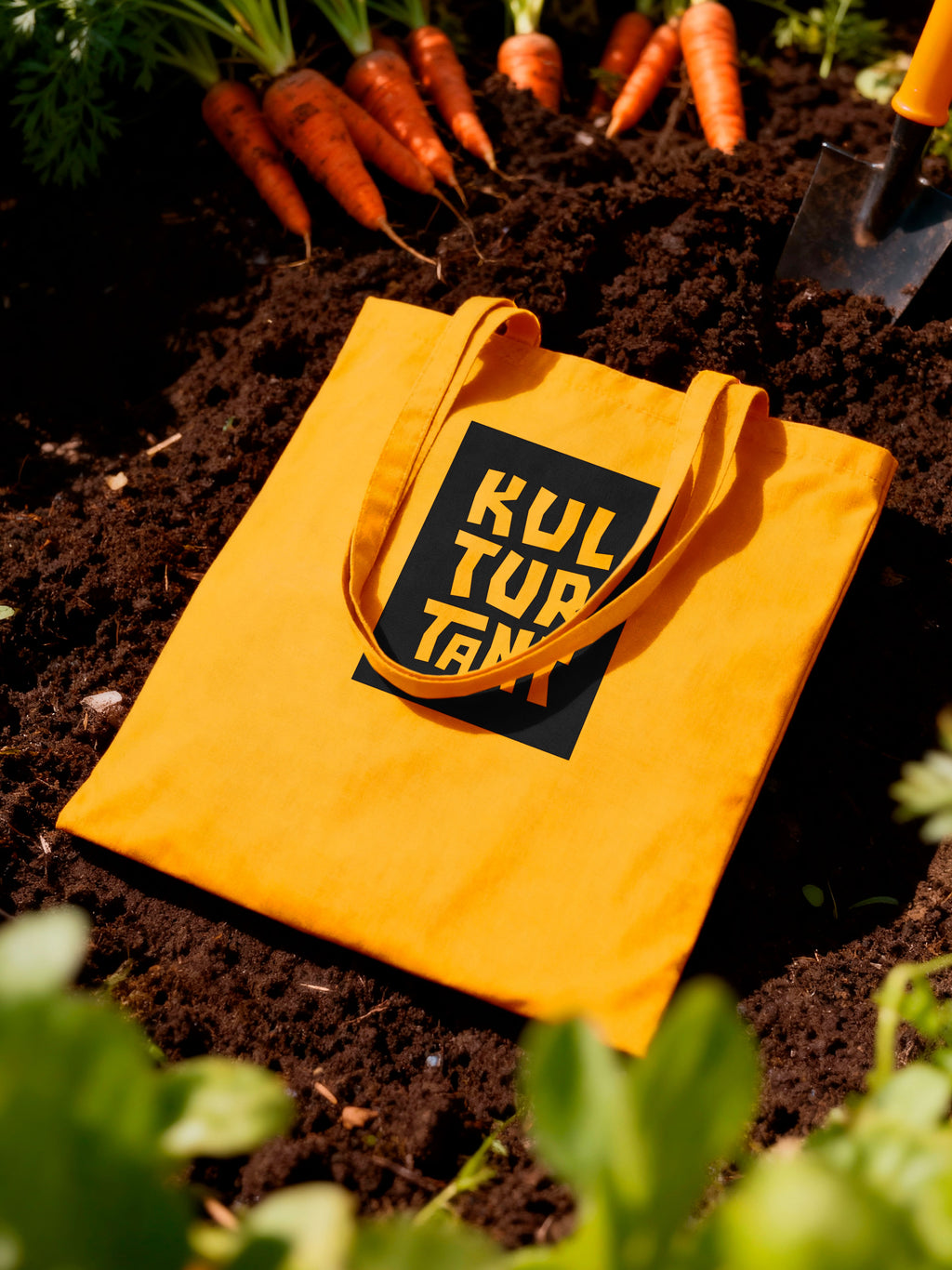 Kulturtant tygkasse - Gul